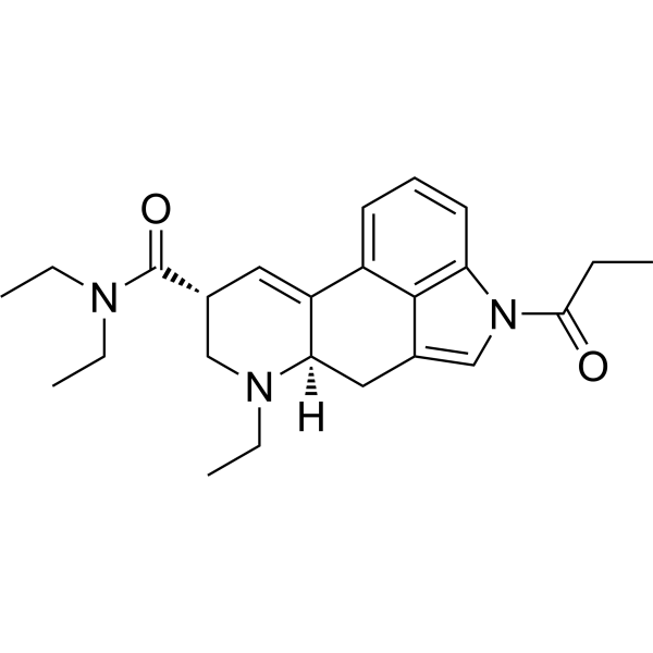 (8β)-N,N,6-Triethyl-9,10-didehydro-1-(1-oxopropyl)ergoline-8-carboxamide 2230715-45-2
